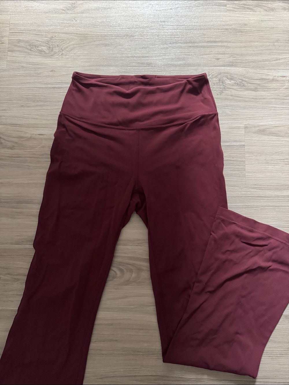 lululemon athletica groove Pant in Burgundy